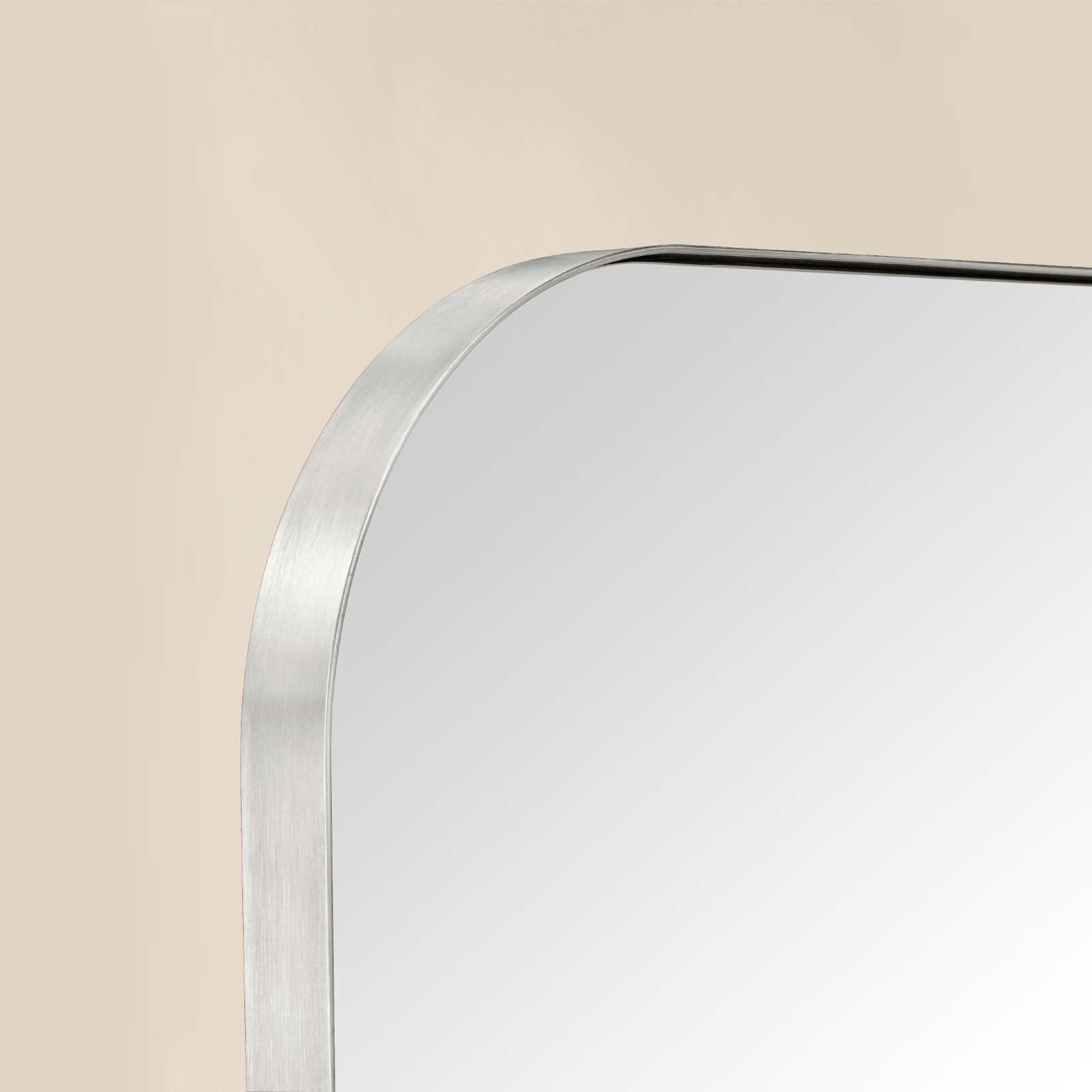 Bhargava Modern Arch Mantel Mirrors GC-0Y027 Black 30x34" TEHOME