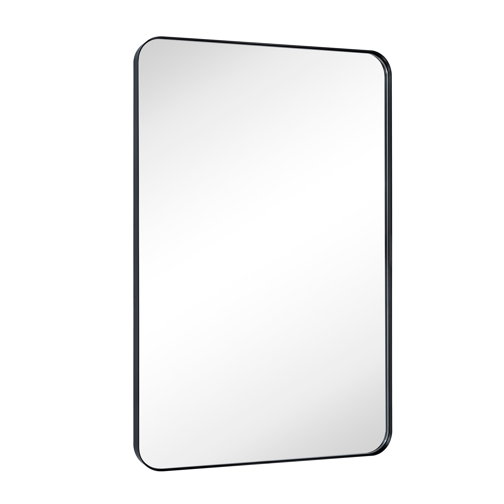 Rectangular Stainless Steel Metal Framed Wall Mounted Bathroom Vanity Mirror