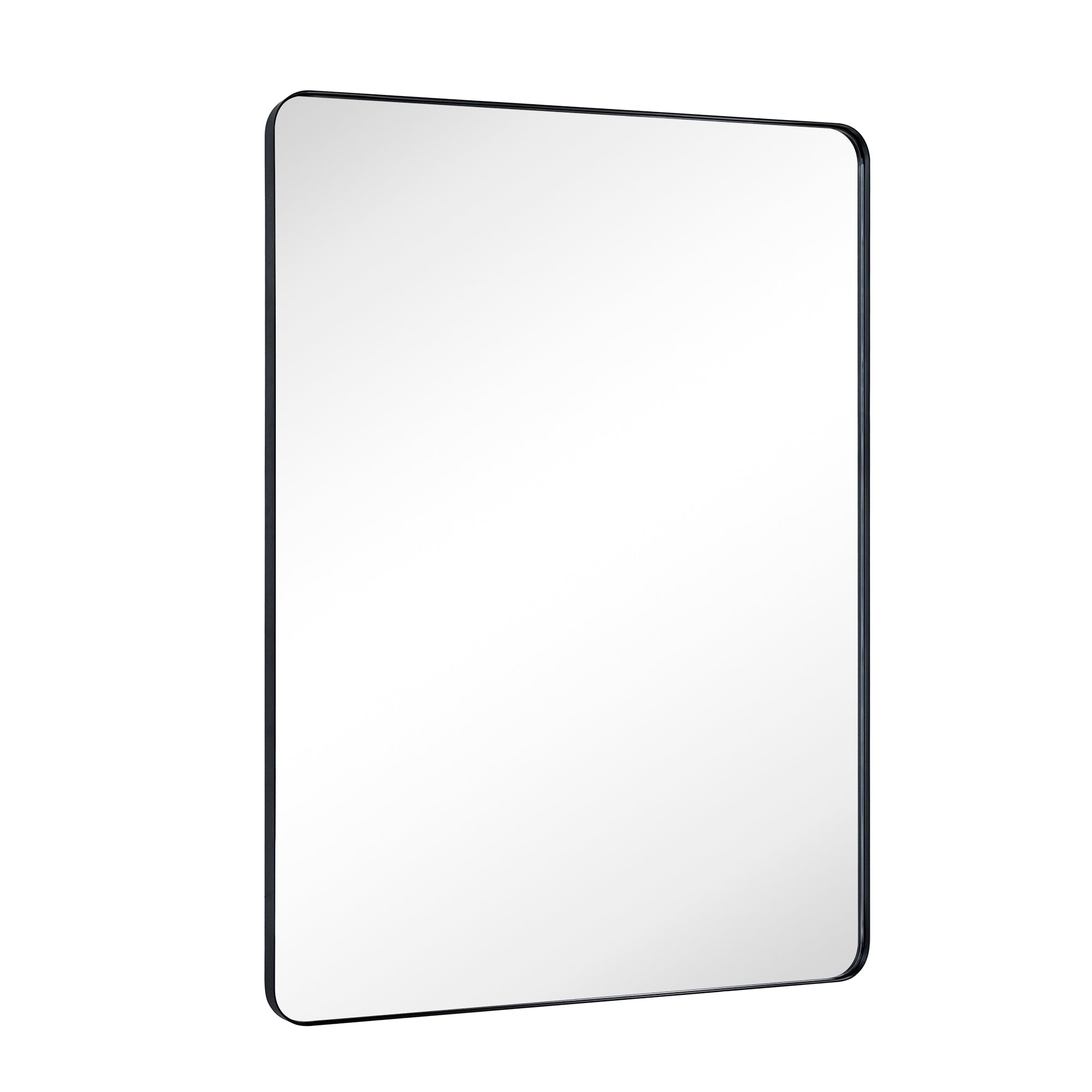 Rectangular Stainless Steel Metal Framed Wall Mounted Bathroom Vanity Mirror