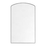 Metal Arched Mirror for Bathroom, Mantel or Dresser