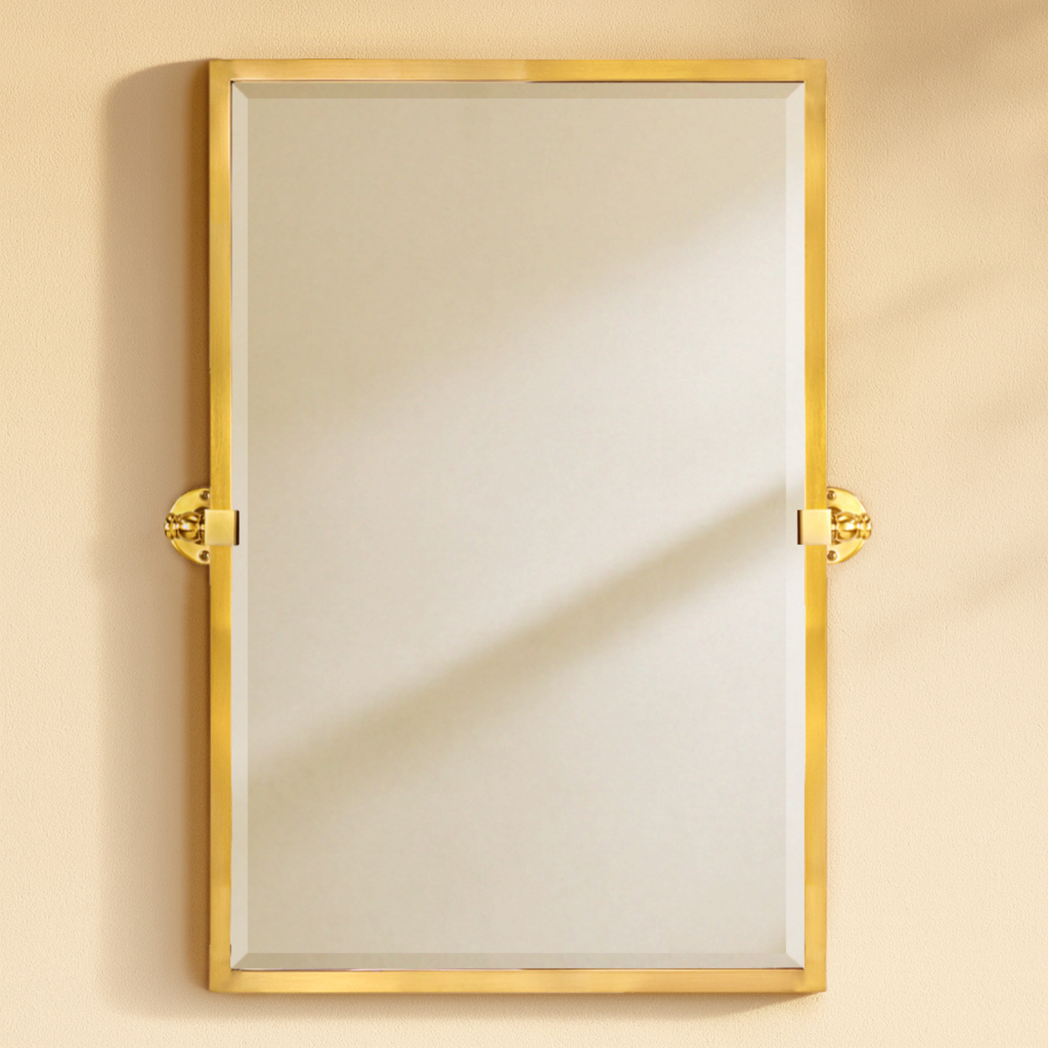 Blakley Modern Rectangle Bathroom Pivot Mirrors