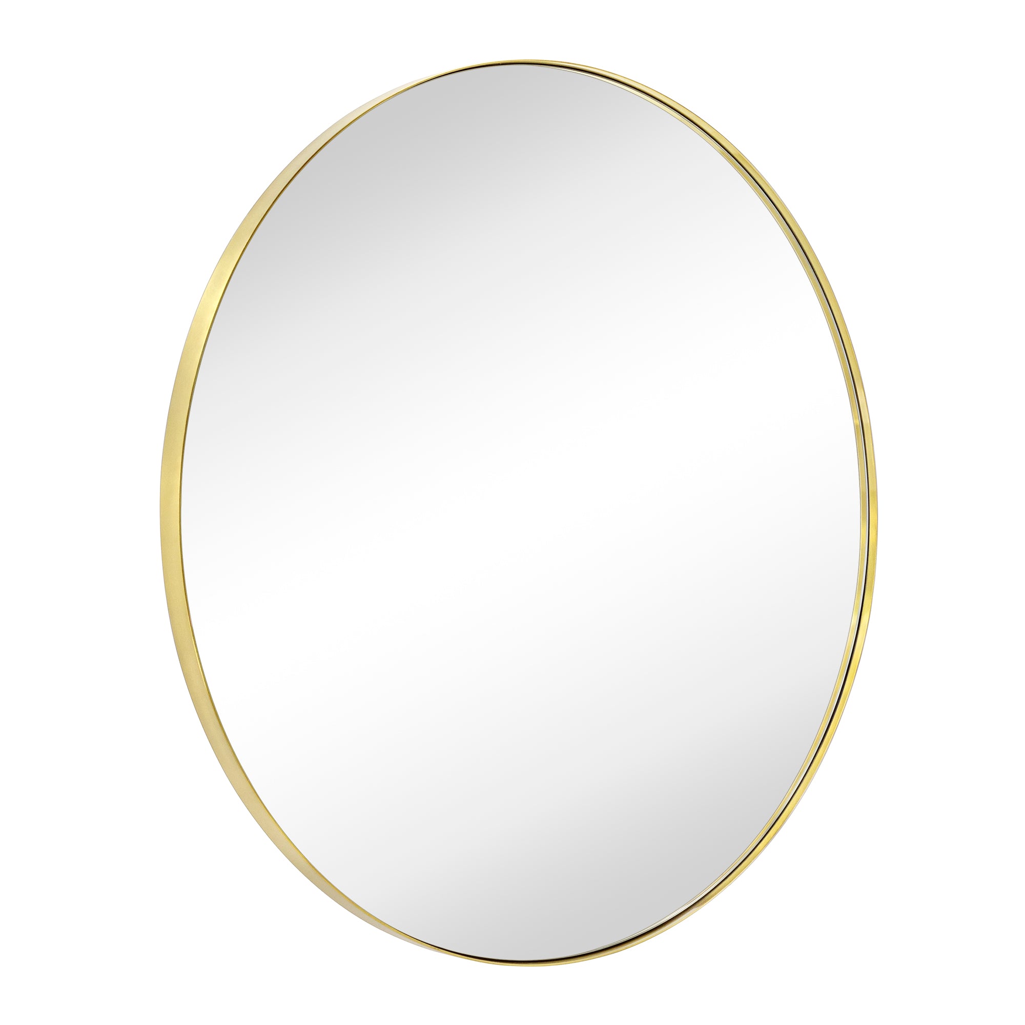  Circular Round Stainless Steel Framed Wall Mounted Bathroom Vanity Mirror