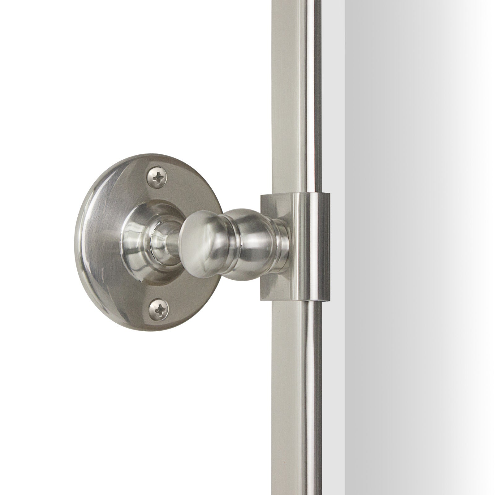 Rectangular Metal Framed Pivot Wall Mounted Bathroom Vanity Mirror