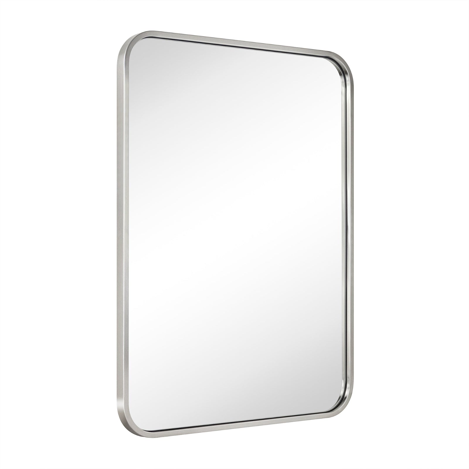 Aria Modern Rectangle Wall Mirrors with Rounded Corners