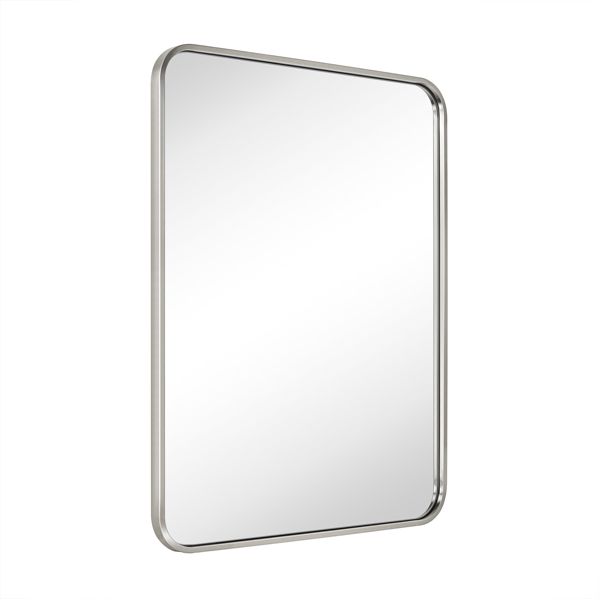 Rectangle Bathroom Vanity Mirror Stainless Steel Metal Framed Wall Mounted Mirror for Bathroom, Living Room, Powder Room