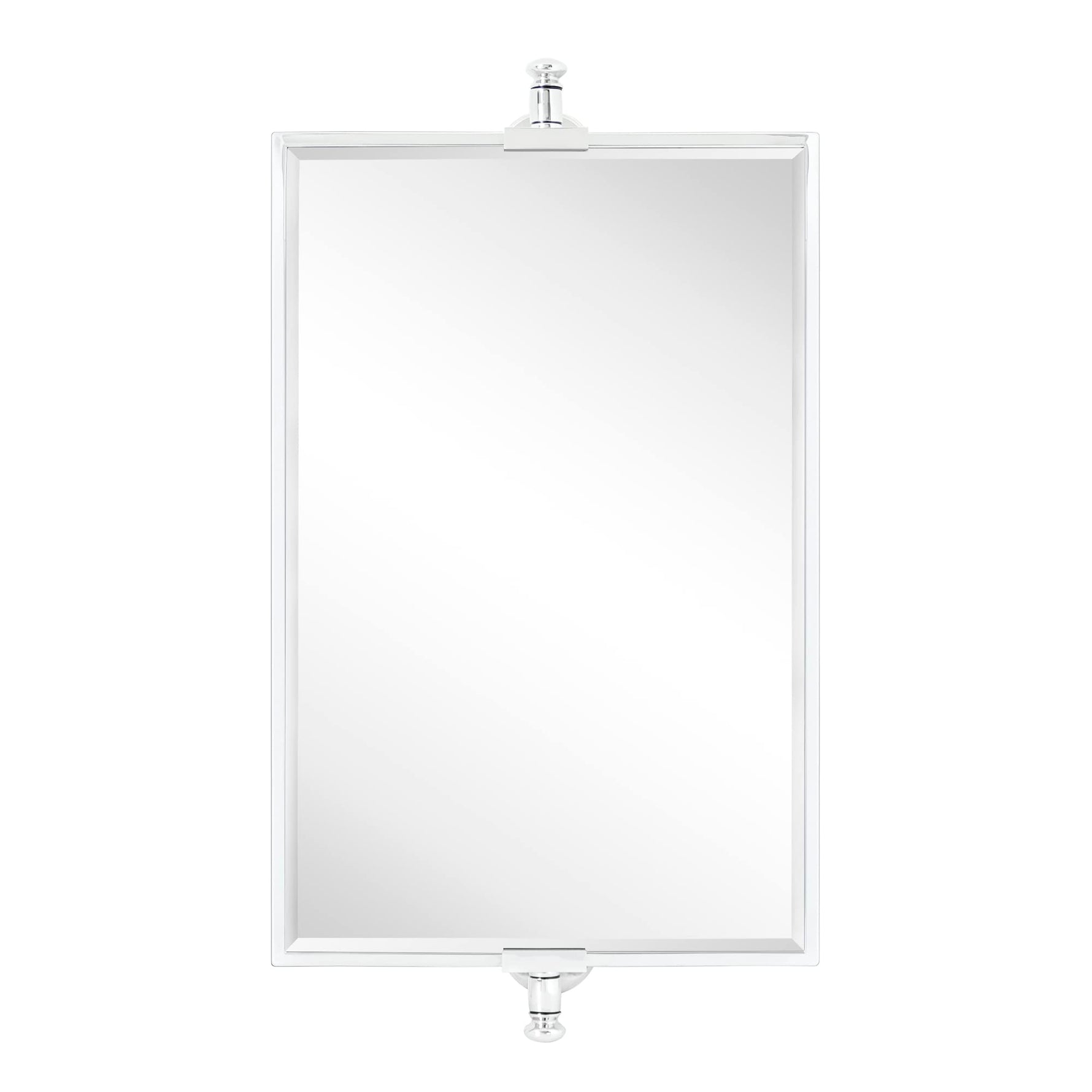 Rectangular Metal Framed Wall Mounted Bathroom Vanity Mirror