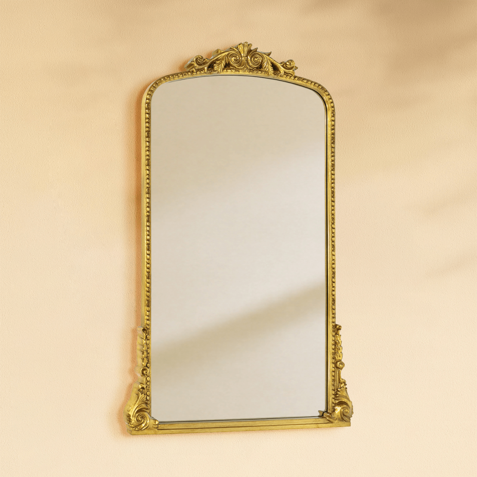 Cummons Vintage Arch Bathroom Mirrors VA0004 Black Foil 22x28" TEHOME