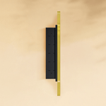 Daisy - Mai Modern Pill Recessed Mount Bathroom Medicine Cabinet with Mirrors GC-00598 Oil Rubbed Bronze 16x33" TEHOME