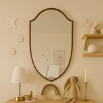 Faus Modern Irregular Wall Mirrors GC-XY011 Oil Rubbed Bronze 20x30" TEHOME