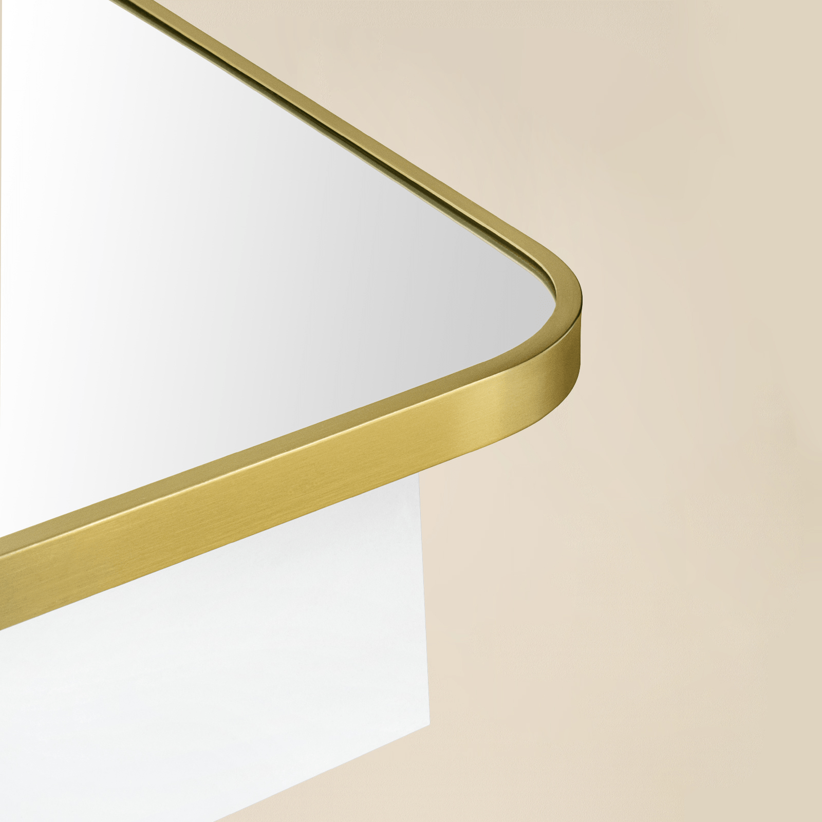 Garnes Modern Rectangle Recessed and Surface Mount Bathroom Medicine Cabinet with Mirrors GC-XB0003 Chrome 16.5x24" TEHOME