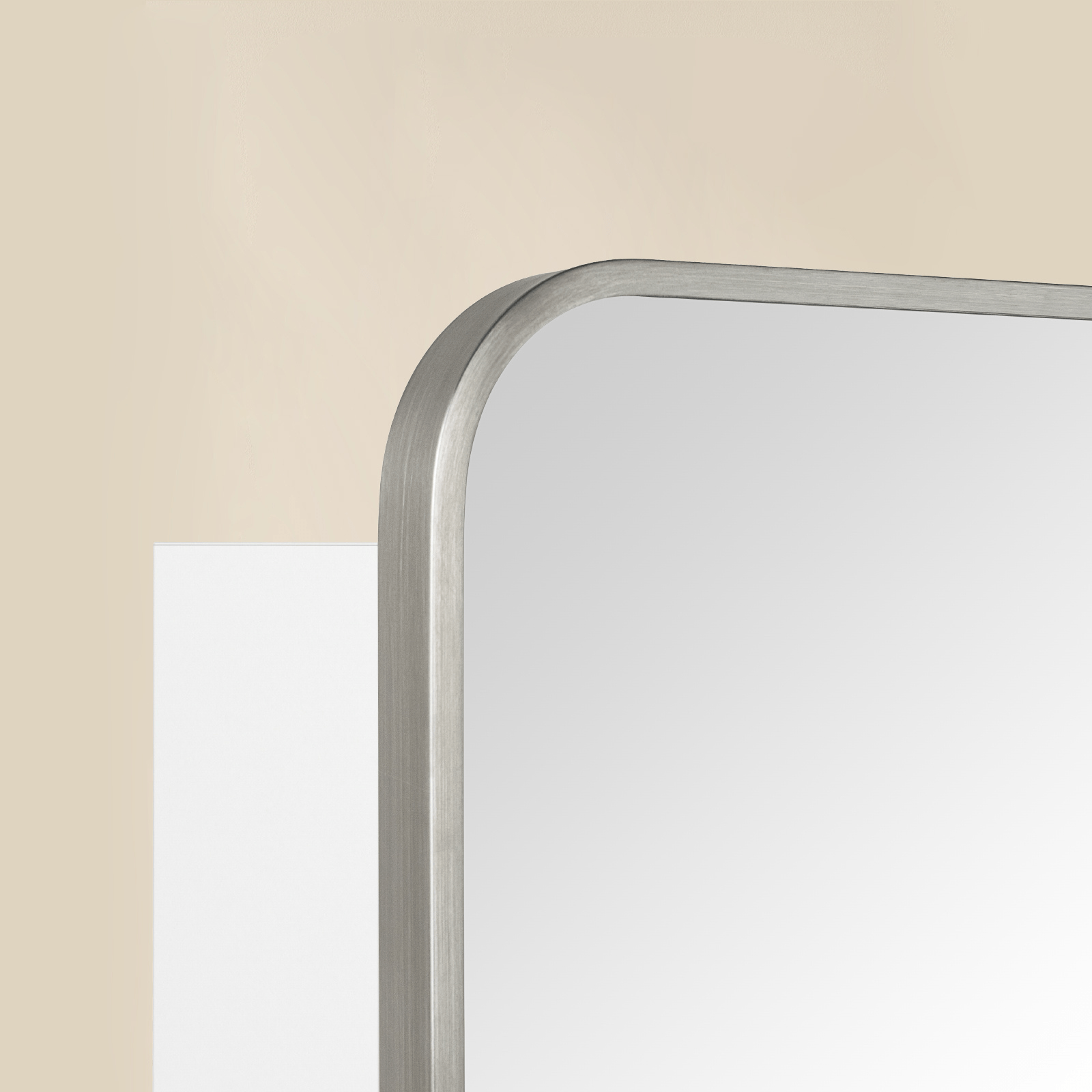 Garnes Modern Rectangle Recessed and Surface Mount Bathroom Medicine Cabinet with Mirrors GC-XB0003 Chrome 16.5x24" TEHOME