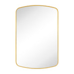 Recessed and Surface Mount Metal Framed Bathroom Medicine Cabinet with Mirror