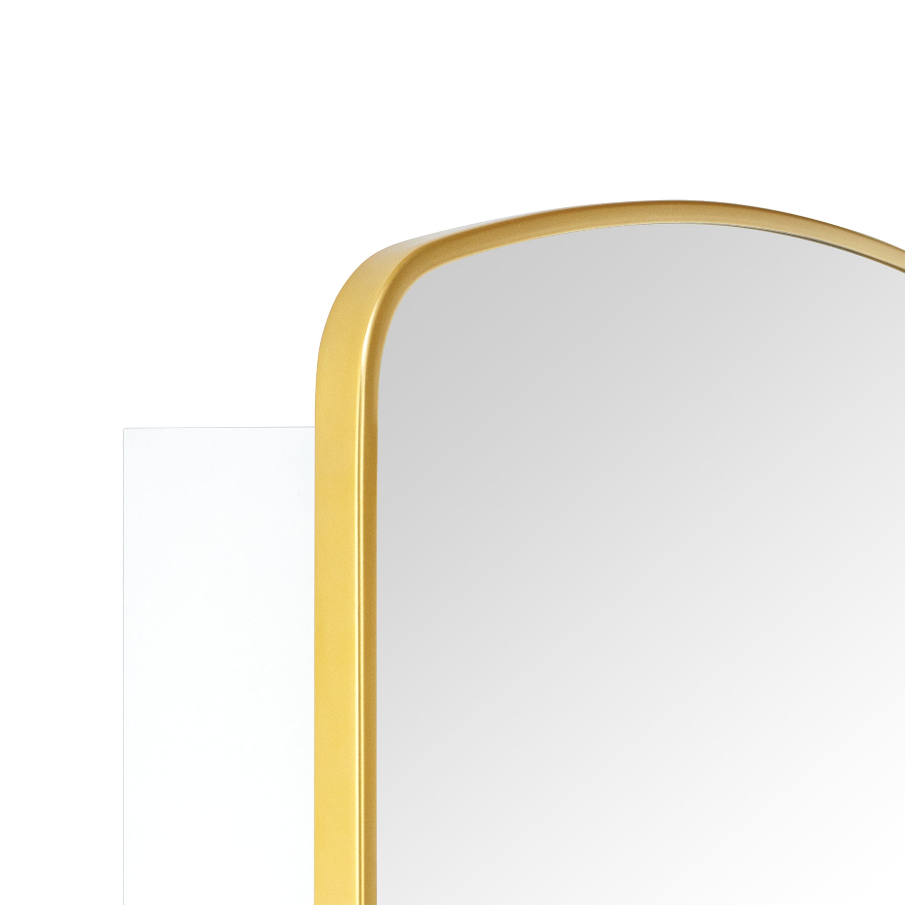 Recessed and Surface Mount Metal Framed Bathroom Medicine Cabinet with Mirror