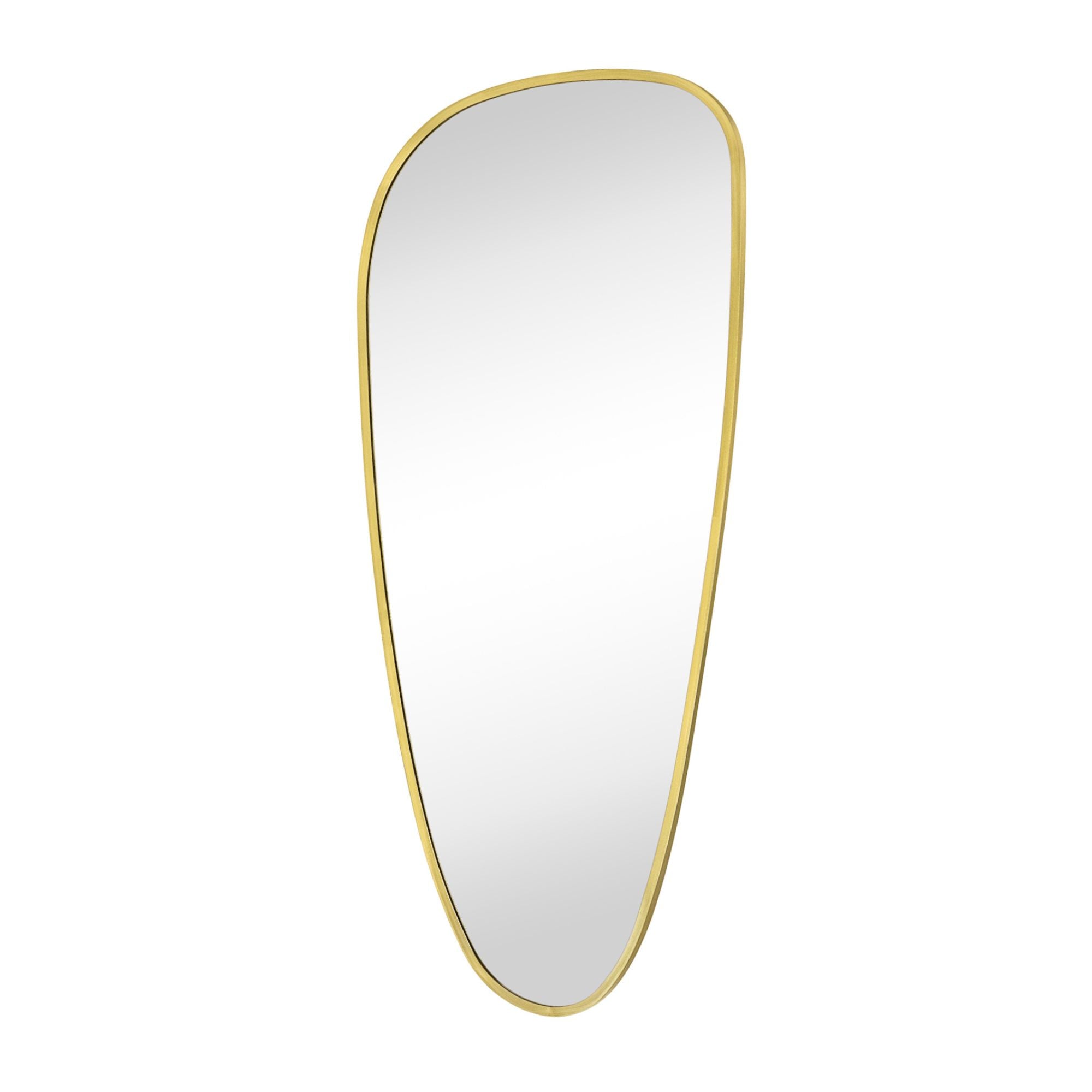 Large Irregular Full Length Mirror Asymmetrical Floor Bathroom Mirror Irregular Shaped Full Body Wall Mirror