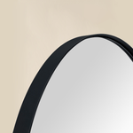 Javell Modern Oval Wall Mirrors GC-0Y122 Oil Rubbed Bronze 20x30" TEHOME