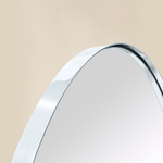 Javell Modern Oval Wall Mirrors GC-0Y122 Oil Rubbed Bronze 20x30" TEHOME