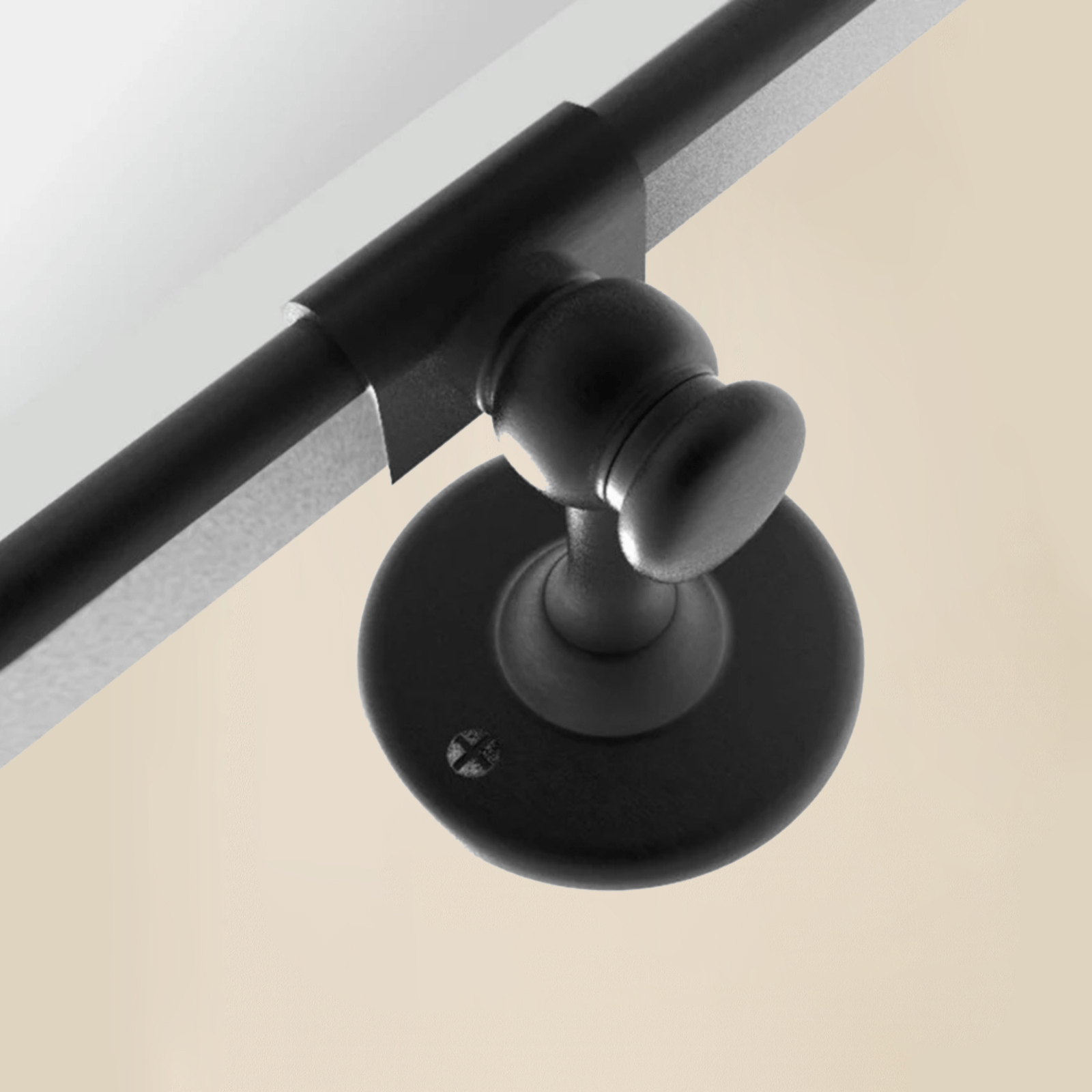 Lutalo Farmhouse Rectangle Horizontal Bathroom Pivot Mirrors GC-00559 Oil Rubbed Bronze 40x30" TEHOME