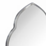 Arched Stainless Steel Metal Framed Wall Mounted Bathroom Vanity Mirror