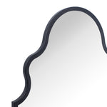 Arched Stainless Steel Metal Framed Wall Mounted Bathroom Vanity Mirror