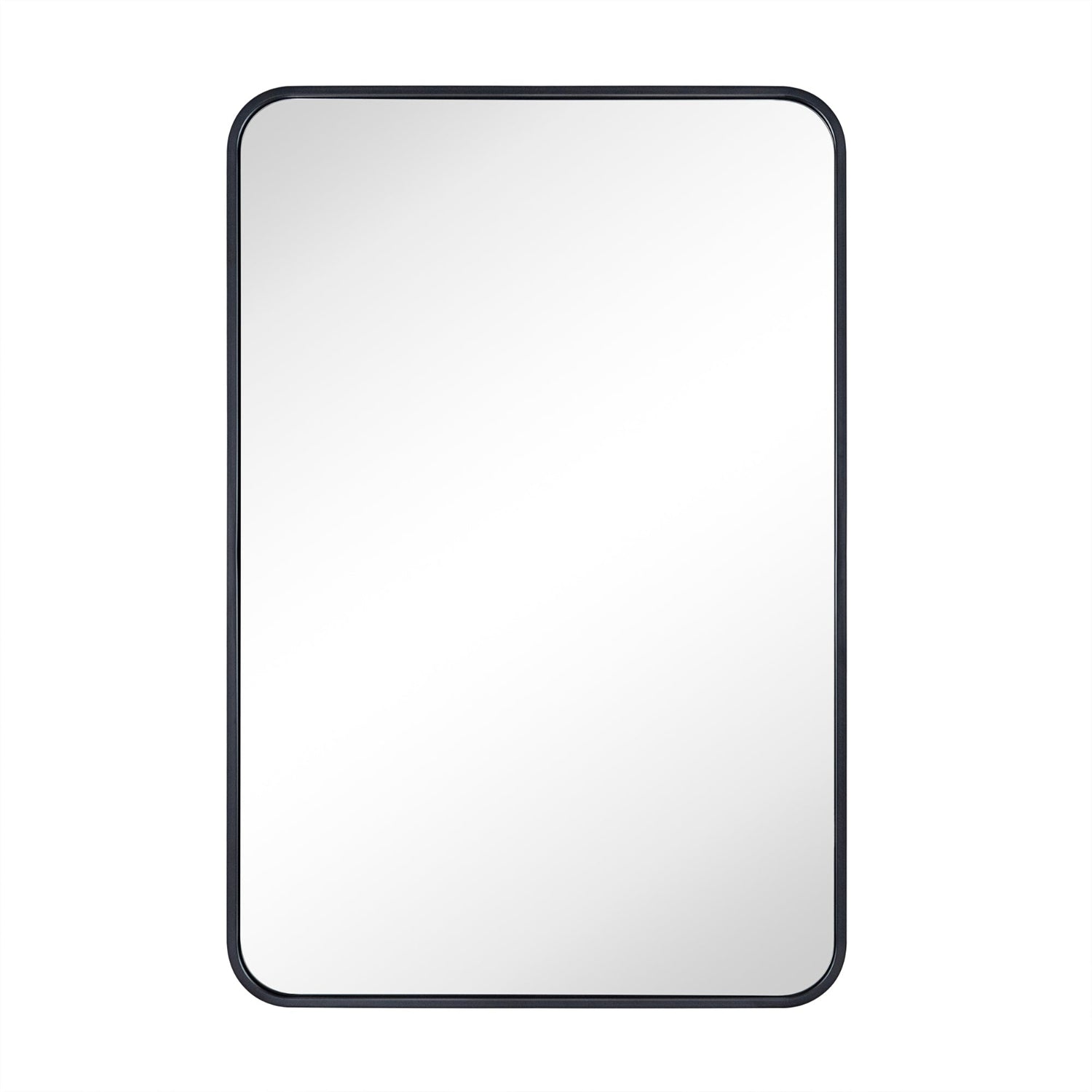 Aria Modern Rectangle Wall Mirrors with Rounded Corners
