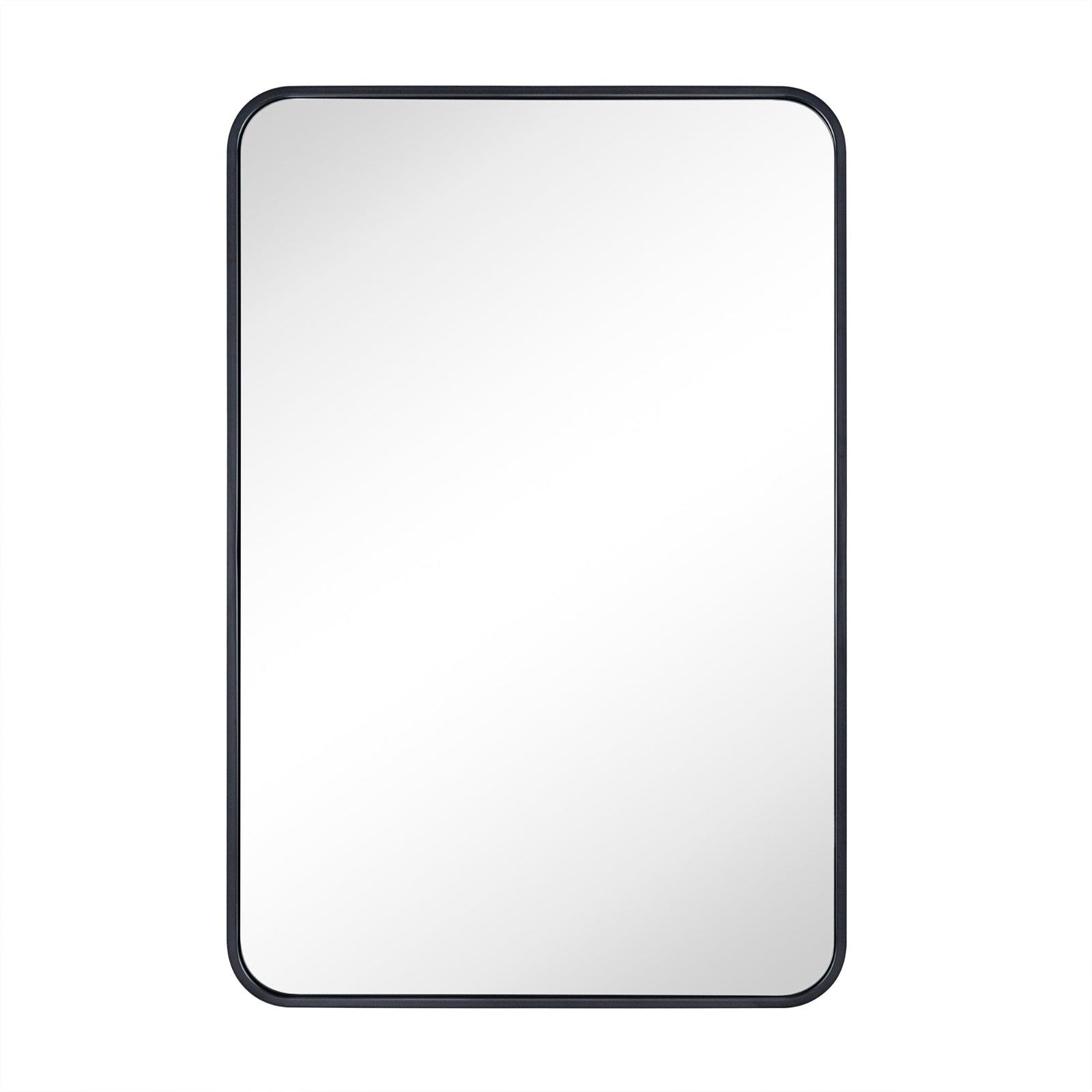 Aria Modern Rectangle Wall Mirrors with Rounded Corners