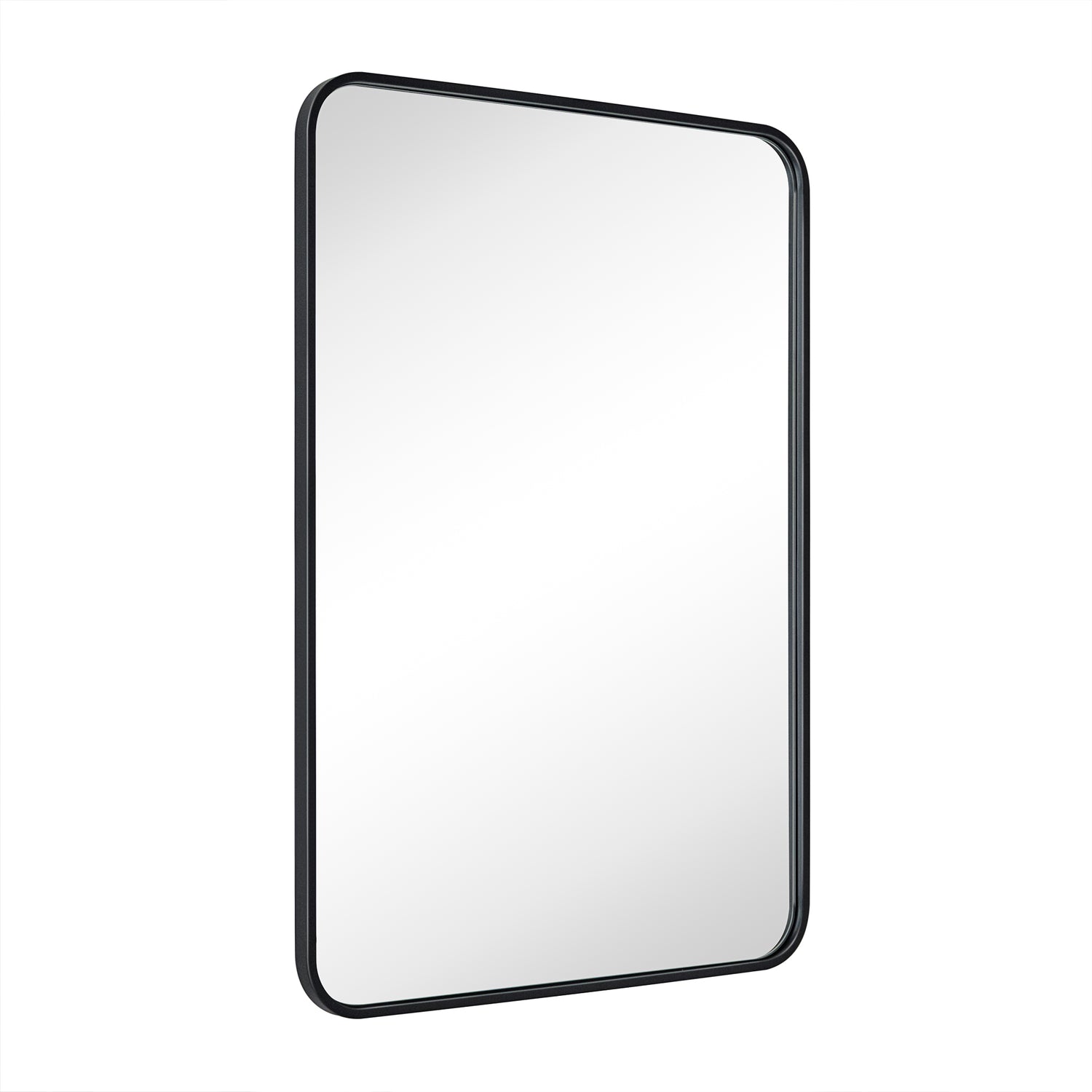 Aria Modern Rectangle Wall Mirrors with Rounded Corners
