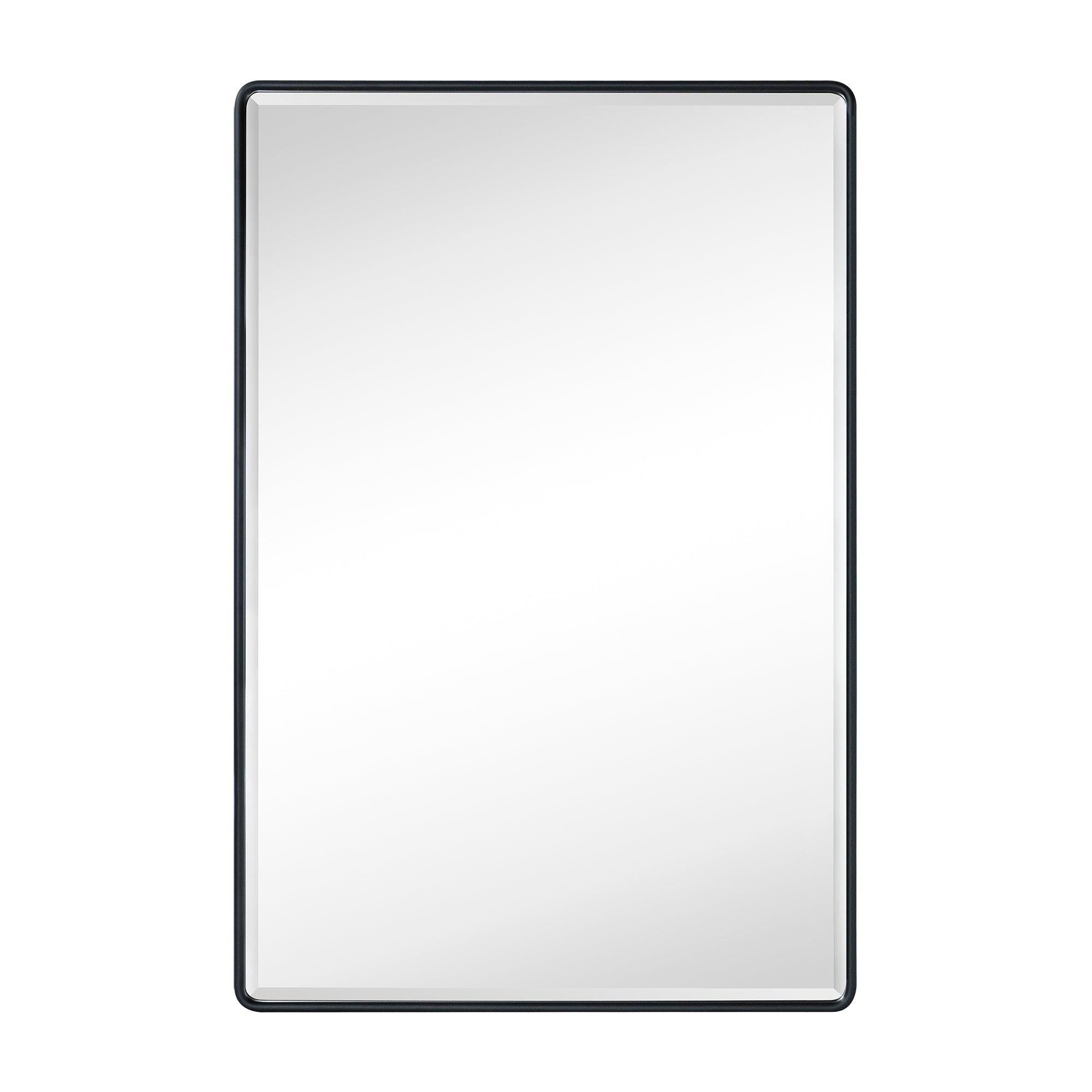 Surface Mount Rectangular Metal Framed Bathroom Medicine Cabinet with Mirror