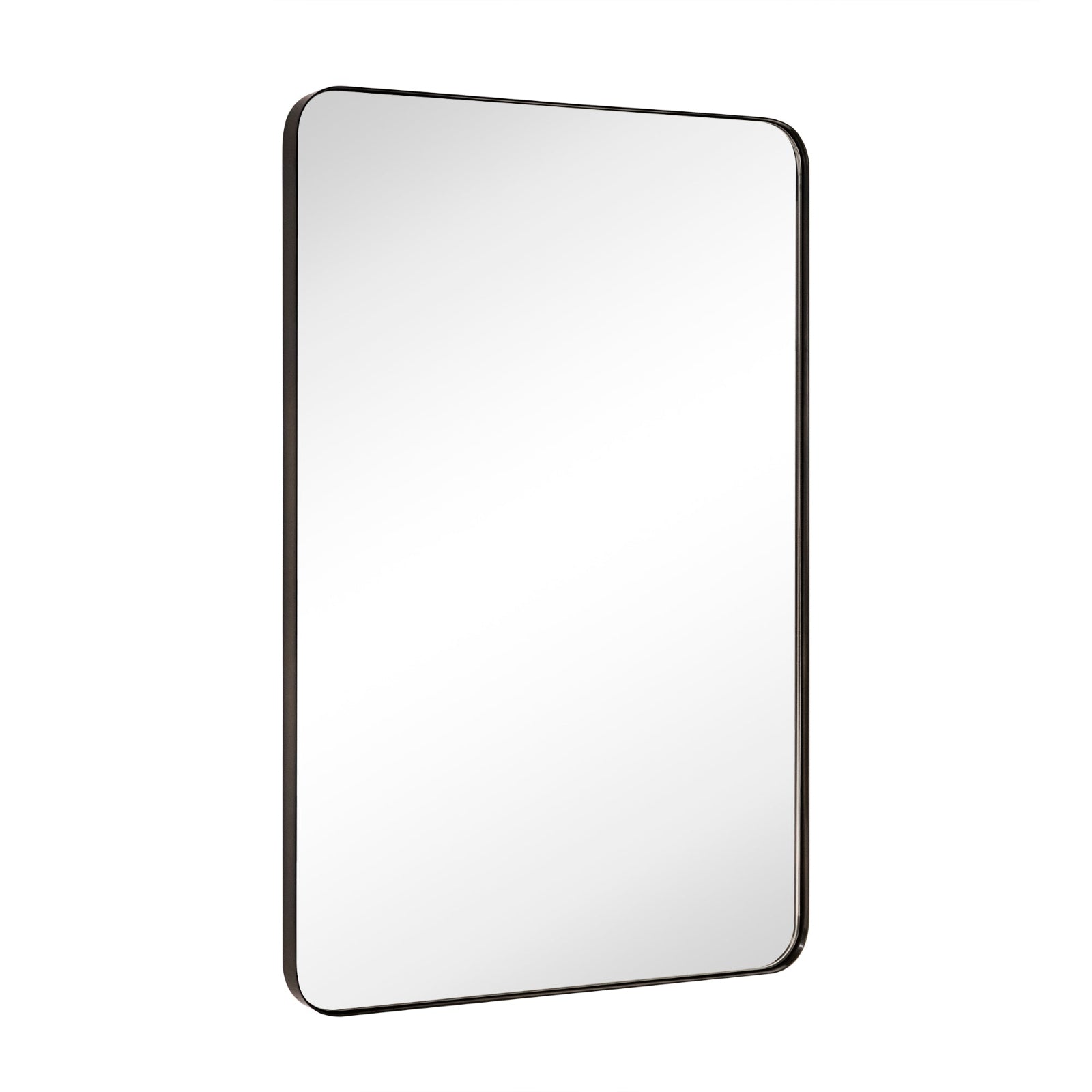Kengston Modern Rectangle Bathroom Mirrors with Rounded Corners
