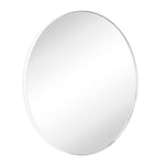 Circular Round Stainless Steel Framed Wall Mounted Bathroom Vanity Mirror