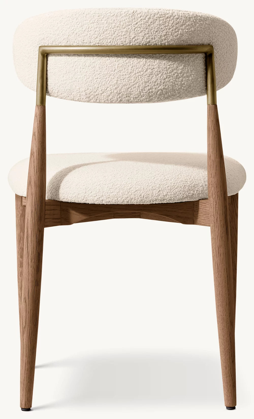 Dining Chair, solid Amercian oak legs and metal