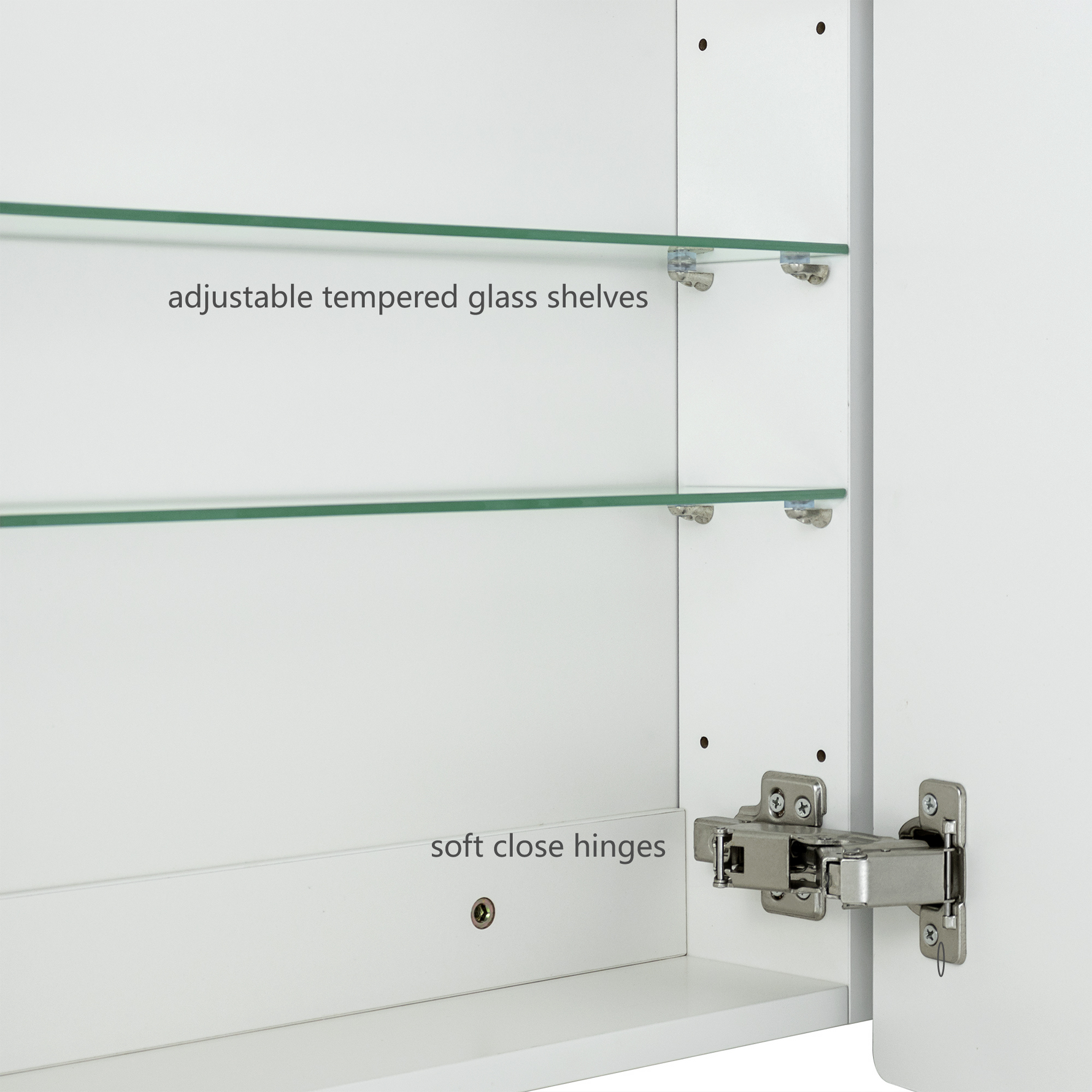 Frameless Medicine Cabinet