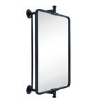 Rectangular Metal Framed Wall Mounted Bathroom Vanity Mirror